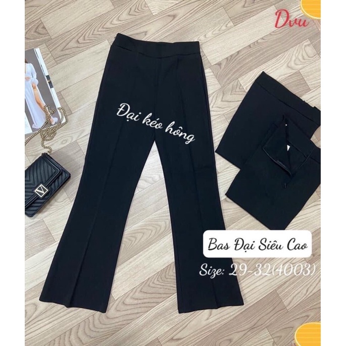 QUẦN TÂY ỐNG BAS VẢI TUYẾT MƯA HÀNG CAO CẤP