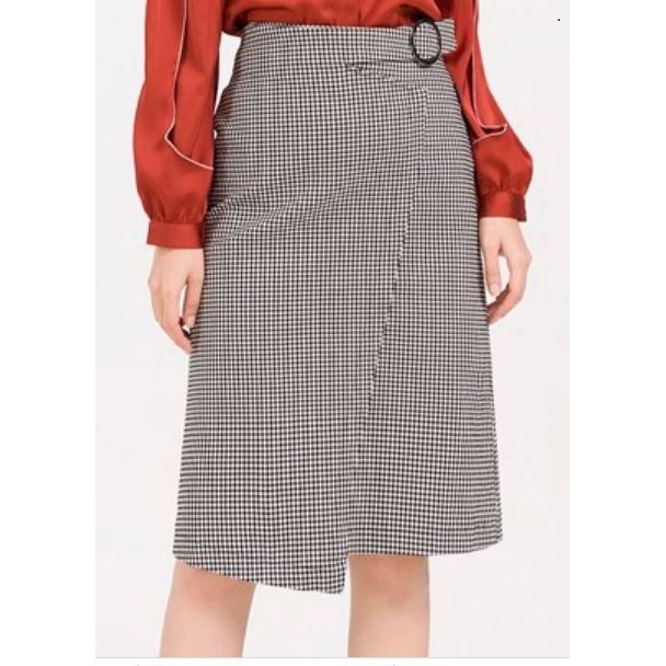 Chân Váy Nữ ❣️𝑭𝒓𝒆𝒆𝒔𝒉𝒊𝒑❣️ CHÂN VÁY CHỮ A ĐÍNH KHOEN SALA - Hàng thiết kế phom chuẩn đẹp