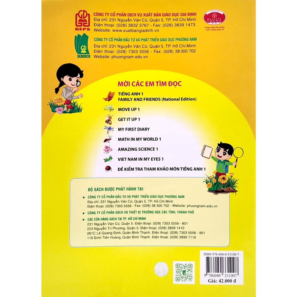 Sách Amazing Science 1