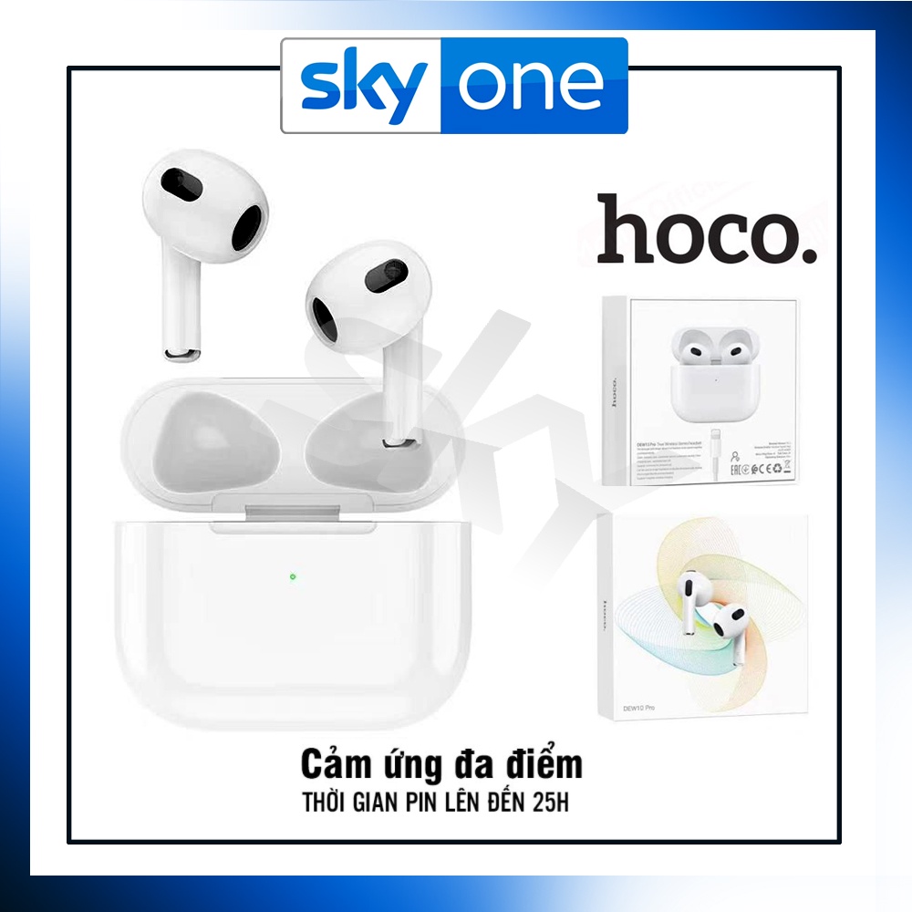 Tai Nghe Không Dây Bluetooth Hoco DEW10 Pro TWS True Wireless, kết nối 10m, Kiểu Dáng AIRPODS 3 - BẢO HÀNH CHÍNH HÃNG