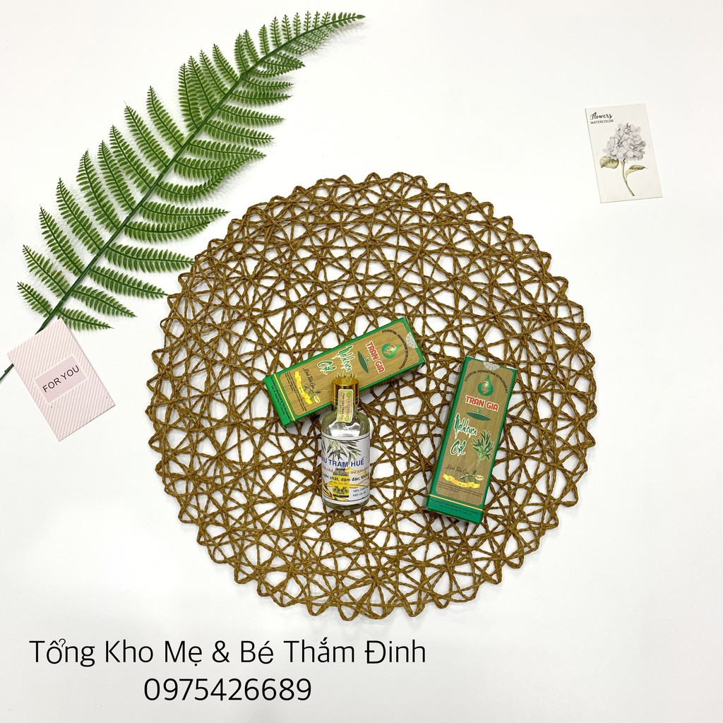 Tinh dầu tràm huế Trần Gia