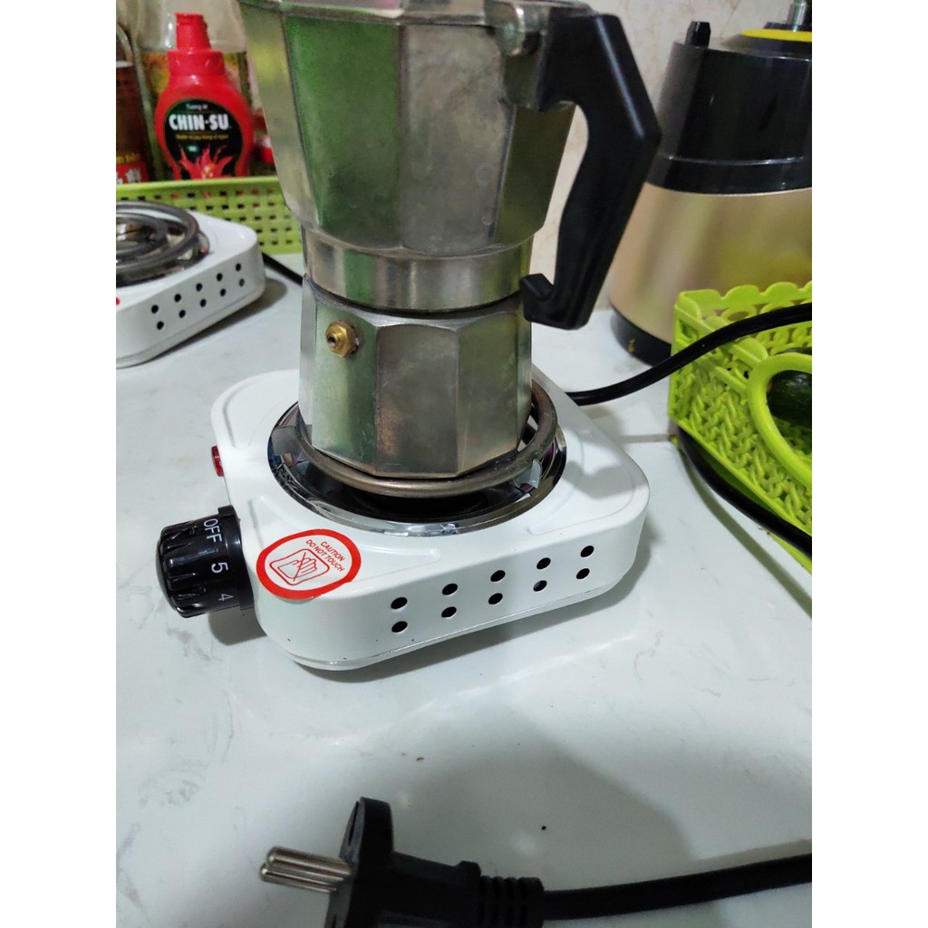 Bếp điện mini cho ấm pha cà phê Moka Express