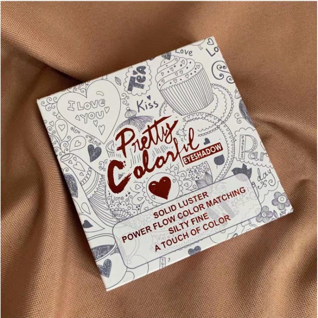 Bảng phấn mắt 4 màu PINK COCO bền màu PINKCOCO Meet Chuxin Eye Shadow Quad MEIS Pretty Colorful Eyeshadow PICO02