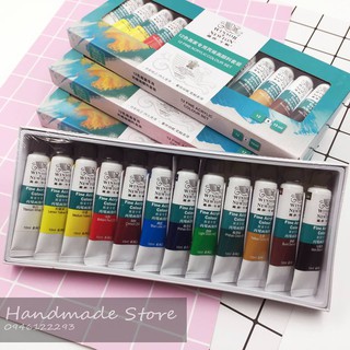 Màu Acrylic Winsor Newton 12 màu