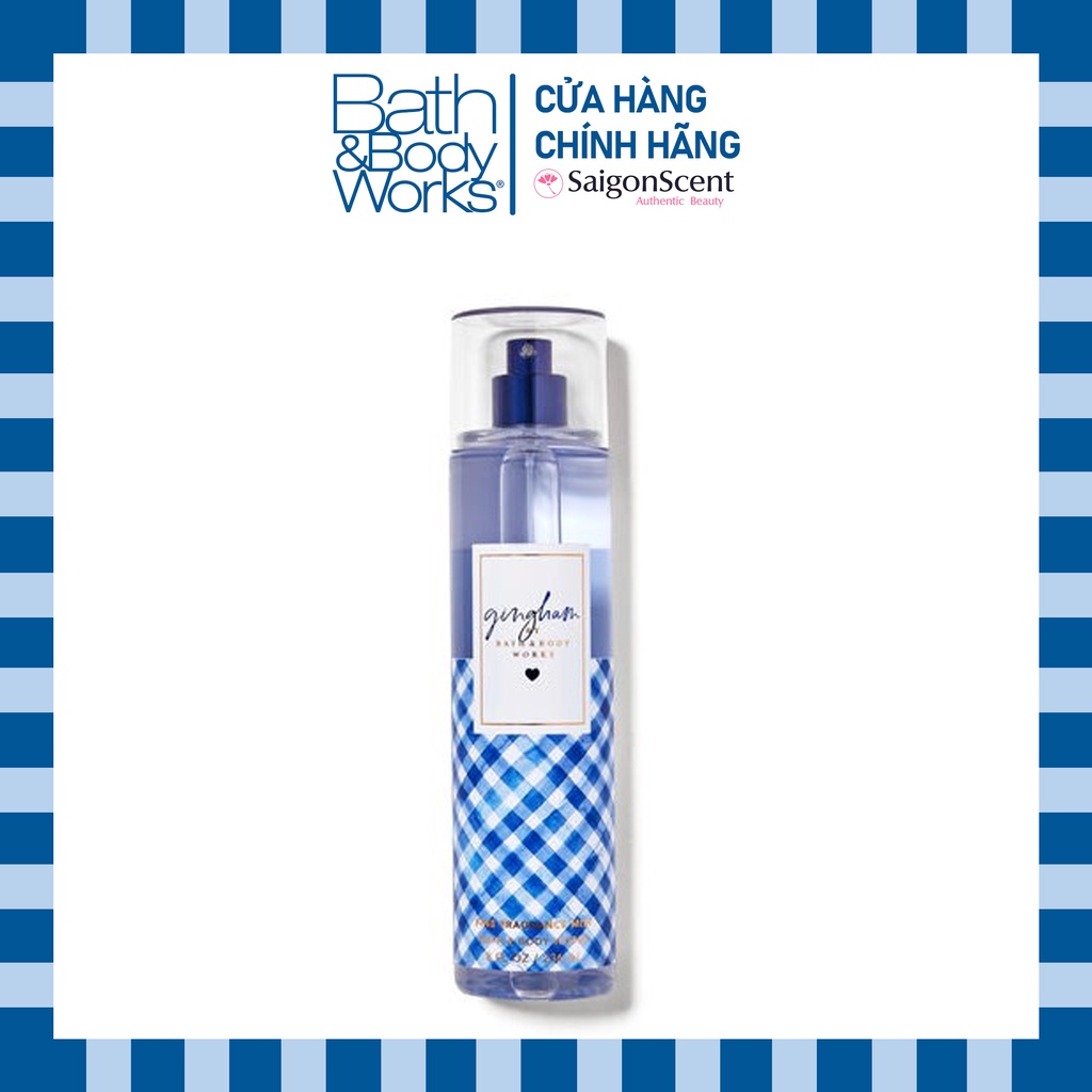 Xịt thơm toàn thân Bath & Body Works / Gingham ( 236mL )