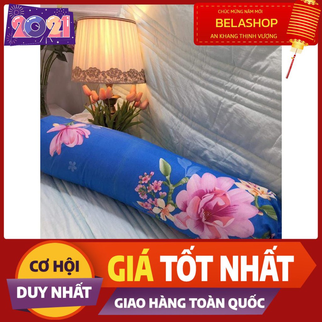 VỎ GỐI ÔM MẪU HOA HÔNG