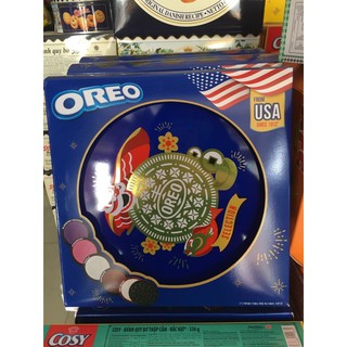 Bánh quy oreo thập cẩm hộp thiếc