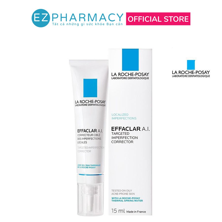 Kem Dưỡng La Roche-Posay Làm Giảm Mụn Chuyên Biệt Effaclar A.I (15ml)
