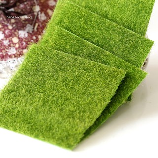 Thảm rêu nhân tạo trang trí vườn/tiểu cảnh tự làm đa dụng