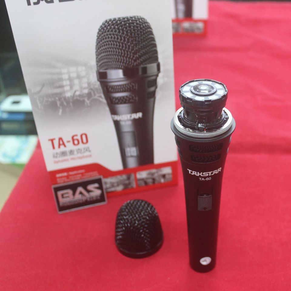 [ Chính Hãng ] Micro hát karaoke có dây Takstar TA 60 bảo hành 64 tháng lỗi đổi mới trong 14 ngày sử dụng