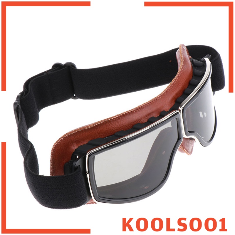 Kính Bảo Hộ Gắn Mũ Bảo Hiểm Phong Cách Cổ Điển Koolsoo1 Cho Xe Mô Tô Harley 5