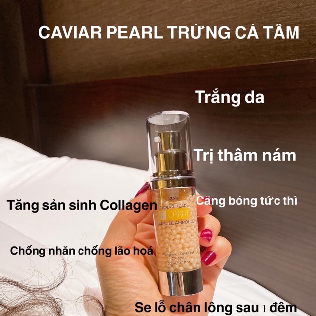 Serum trắng da caviar pearl