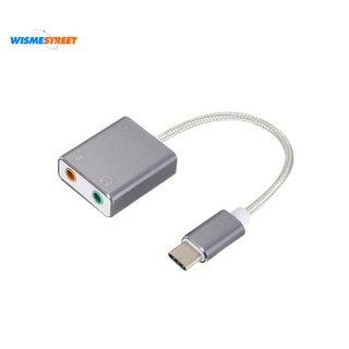 Cáp chuyển đổi 7.1 Type C USB cho Macbook Pro Air 3.5mm