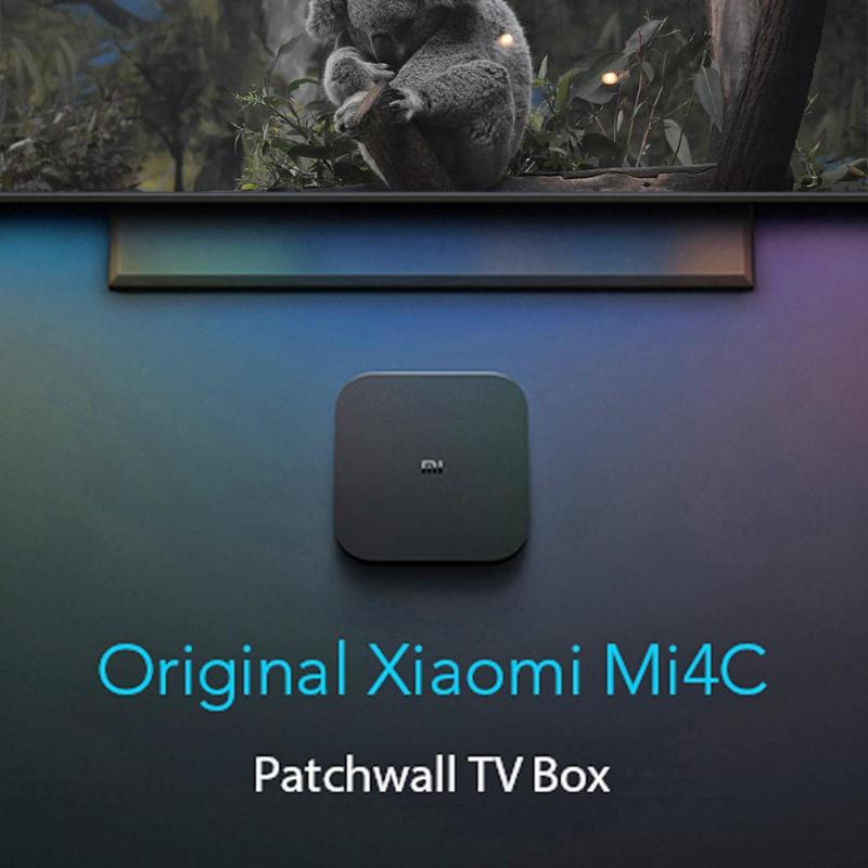 Hộp Tv Xiaomi 4c Box Tv 4k Hdr Android 6 Amlogic Cortex-A53 Lõi Tứ 64bit 1g 8g 2.4ghz