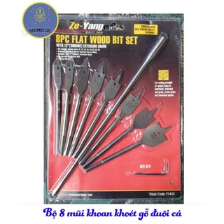 Bộ 6 món - 8 món mũi khoét đuôi cá.