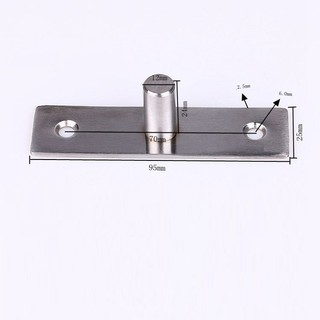 TRỤ CHẶN CỬA LÙA INOX 304 - DIY603