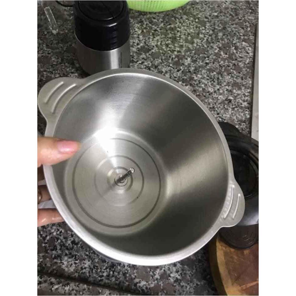 Máy xay thịt đa năng Ranbem cối inox, đơn giản tiện dụng, dễ dàng xay thịt và lau rửa