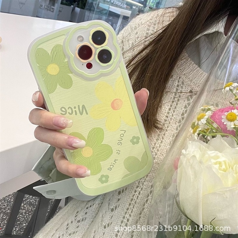 Ốp Điện Thoại Silicon Mềm Hình Hoa Tranh Sơn Dầu Cho Iphone 11 12 13 Pro MAX X XS MAX XR 7 8 Plus Silicone
