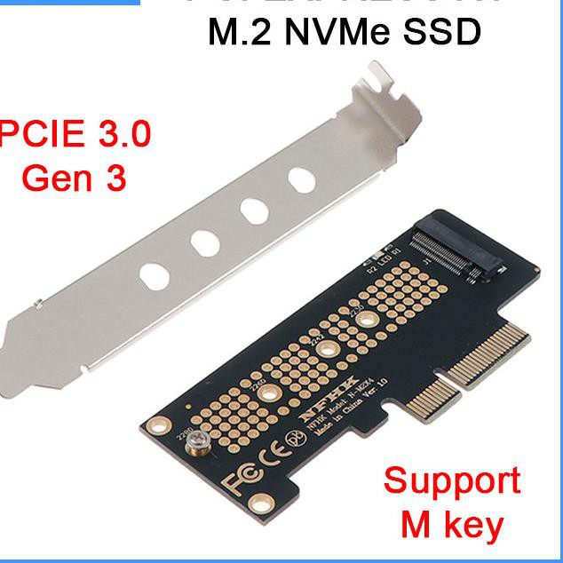 ➲ Bộ Chuyển Đổi PCI Express x4 M.2 NVMe SSD NGFF M Key M2 PCIE PCI-E ➹ | BigBuy360 - bigbuy360.vn
