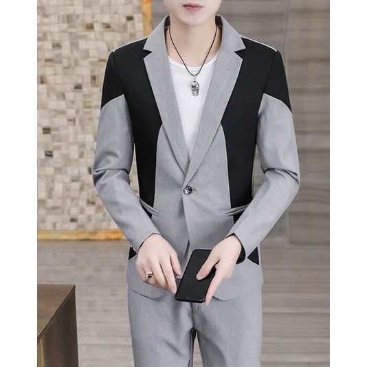 Áo vest nam phối màu đăc sắc làm nổi bật cho chính chiếc áo trẻ trung lịch lãm sang trọng N39