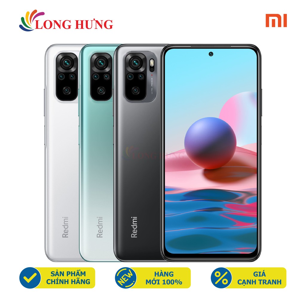 Điện thoại Xiaomi Redmi Note 10 (6GB/128GB) - Hàng chính hãng