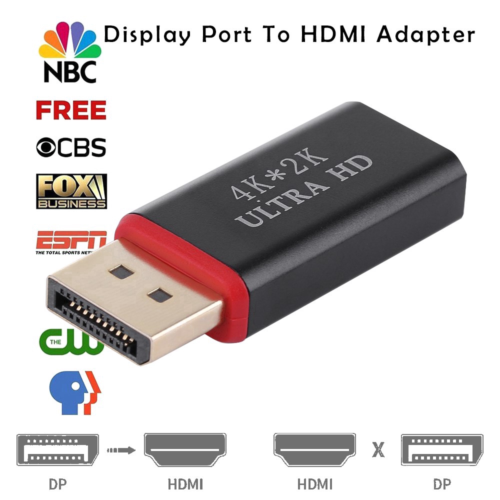 Đầu chuyển đổi 4K Display Port DP sang HDMI đực