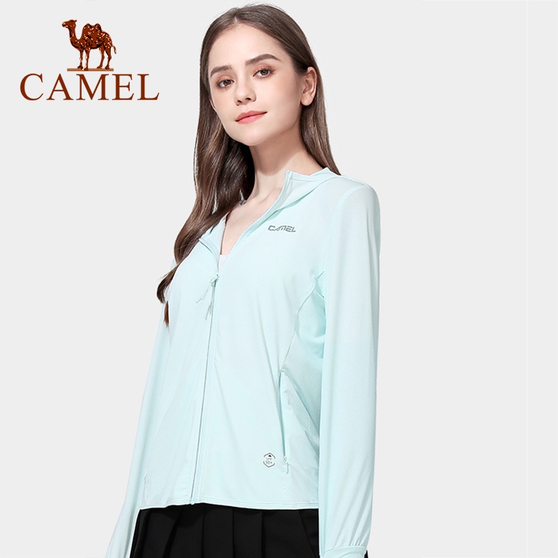 Áo khoác Camel chống tia UV siêu nhẹ nhanh khô thời trang