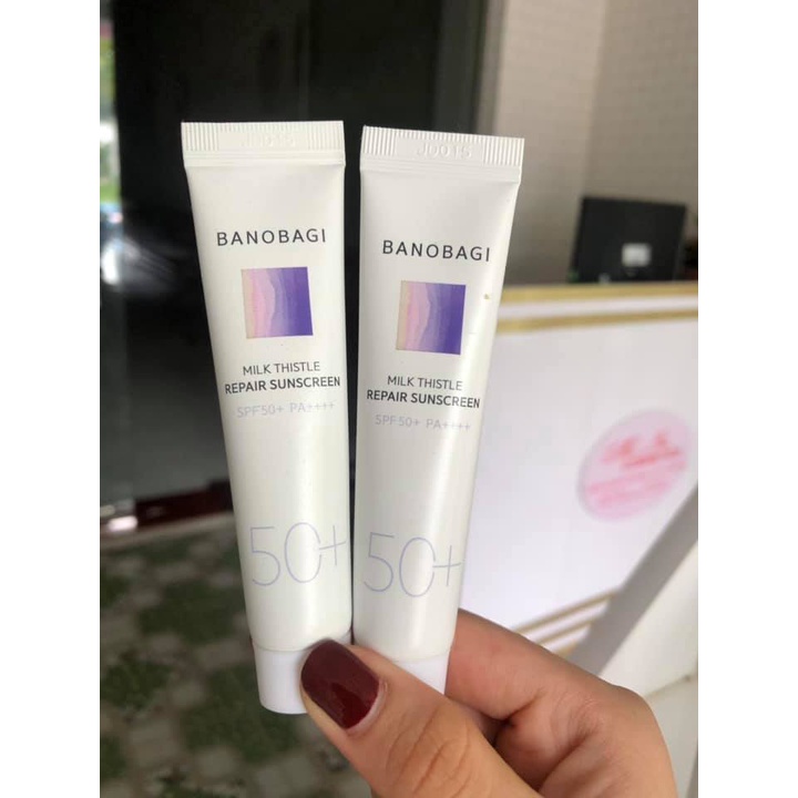 Kem chống nắng BANOBAGI Milk Thistle mini