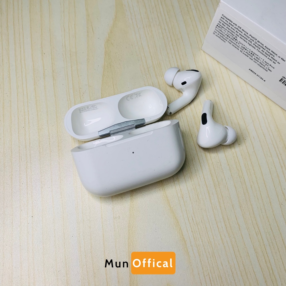 Tai Nghe Bluetooth TWS PRO Chống Ồn Sạc Không Dây Định Vị, Đổi Tên Tháo Tai Dừng Nhạc