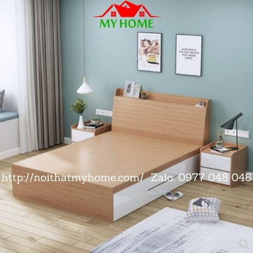 Giường Ngủ Nhựa Đài Loan CHINHUEI, ECOPLAST, VICOPLAST Dài 2m  GN10