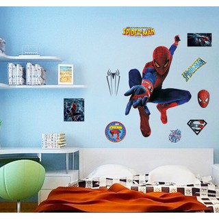 Decal Người nhện 3D , siêu nhân 2 - ZY991-69