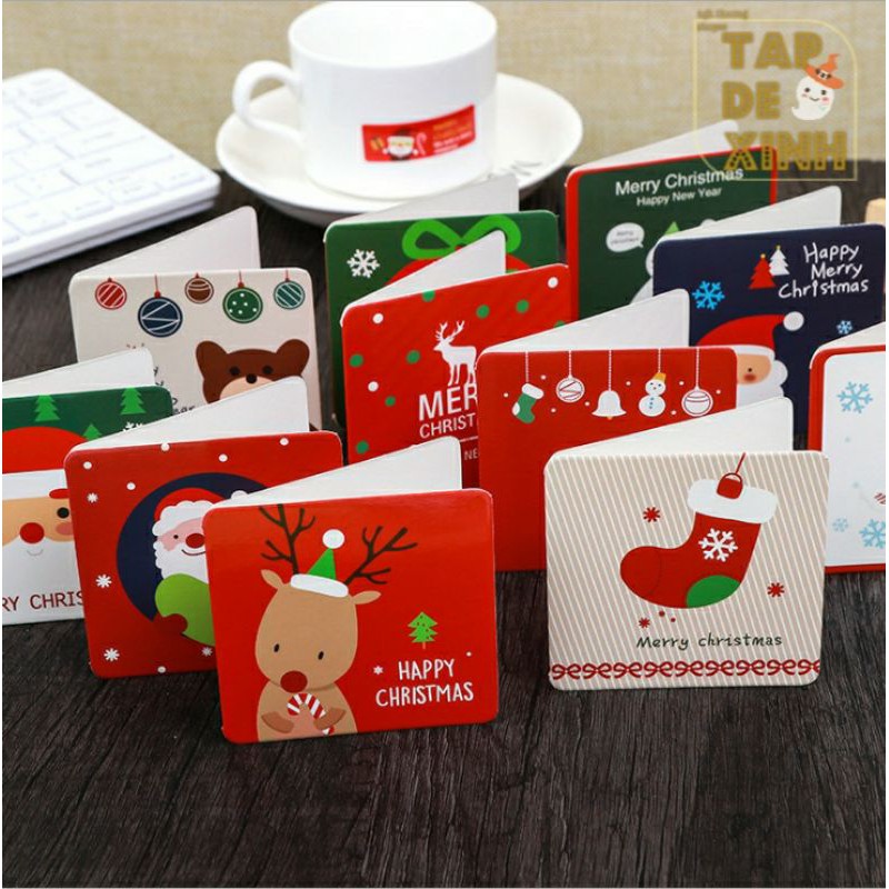 Mã -10% NGHT/ Thiệp chúc mừng Noel Giáng Sinh nhí