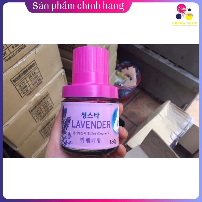 Lọ thả bồn cầu Hàn Quốc hương hoa 180g-dreamshop.vn