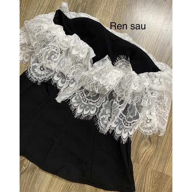 Set Quây Ren Giả Váy Tiểu Thư/ SLINKY SET