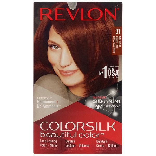 Thuốc nhuộm Revlon Color Silk Beautiful 3D Color số 31 nâu đỏ sẫm