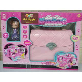 TÚI XÁCH NHÀ BÚP BÊ ĐỒ CHƠI