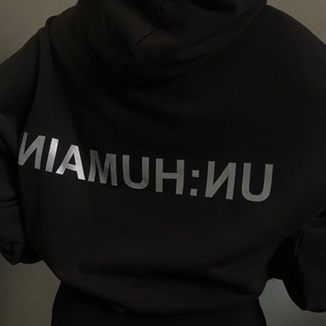 Áo Hoodie Un Humain Màu Đen | BigBuy360 - bigbuy360.vn