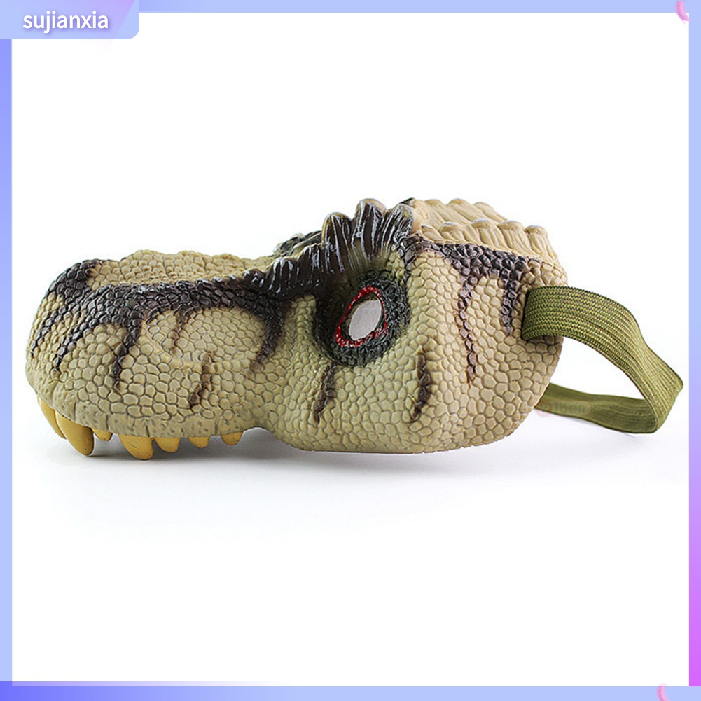 Mặt Nạ Hóa Trang Halloween Hình Khủng Long Ngộ Nghĩnh