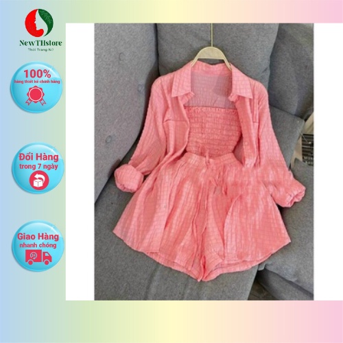Set bộ 3 món siêu hot về thêm chất đũi nhăn QC cực đẹp