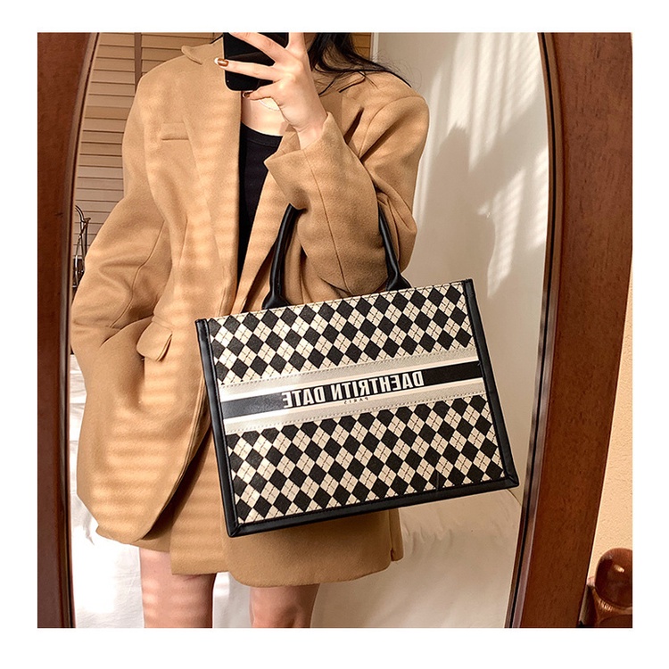 Túi Tote Canvas Túi đựng laptop 15 6 inch Túi sách nữ thời trang Túi xách nữ hàn quốc Túi công sở Túi tote có khóa kéo Túi Xách Sức Chứa Lớn Thời Trang