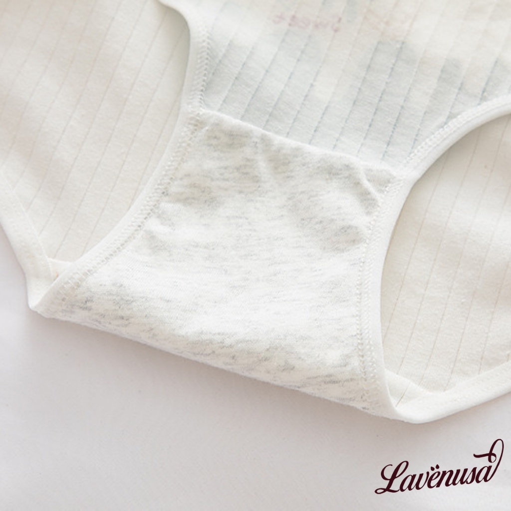 Quần lót cotton nữ kháng khuẩn mềm mại thoáng khí cao cấp LAVENUSA QL53