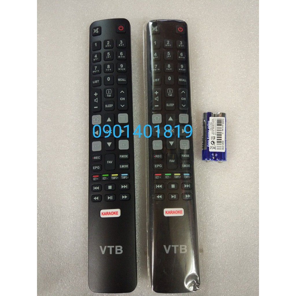 Điều Khiển Tivi VTB Dòng Mới ( Hàng  Thường )