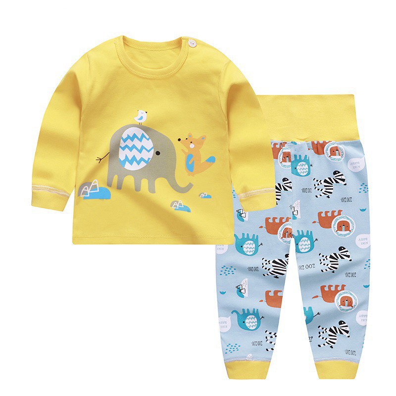 Bộ Pyjama Tay Dài Và Quần Dài Dành Cho Bé Gái Từ 12 Tháng - 4 Tuổi