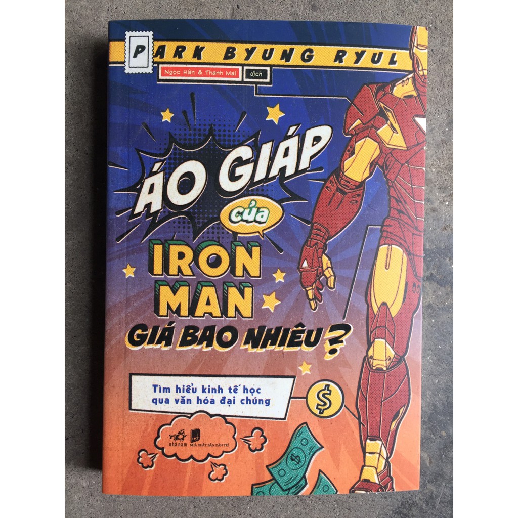 Sách - Áo giáp của Iron Man giá bao nhiêu?