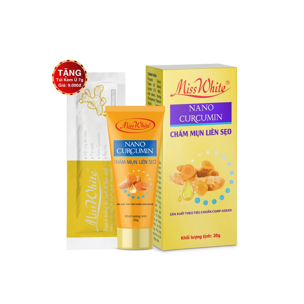 Kem Chấm Mụn Miss Whjte 20g Hàng Chính Hãng