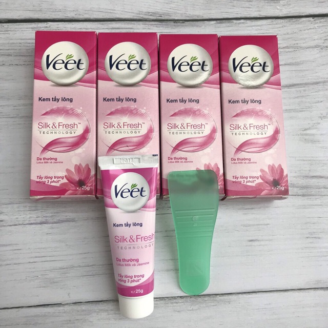 KEM TẨY LÔNG VEET DÀNH CHO DA THƯỜNG 25G-50G( hàng chính hãng phân phối bởi cty DKSH Việt Nam)