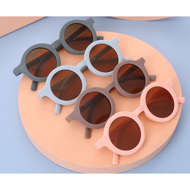 Kính Râm Kính Chống Nắng Trẻ Em Thích Hợp Cho Bé từ 1-8 Tuổi