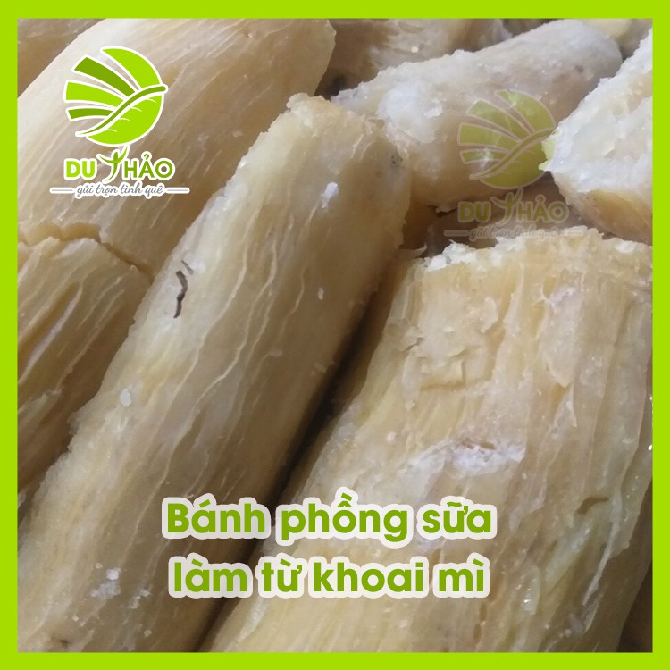 linhan -  Đặc sản bánh phồng sữa khoai mì cao cấp - bánh tráng sữa miền tây [ 5 VỊ ] SU224