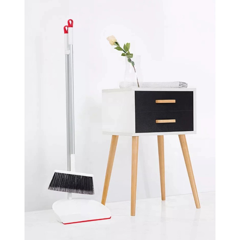 Bộ chổi xẻng thông minh XIAOMI Yijie Broom Combination YZ-03 Red Gray Cloth- Chính hãng