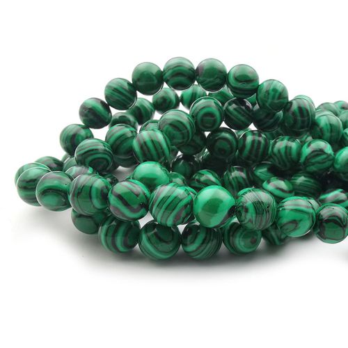 Chuỗi Hạt Đá Nham Thạch Đỏ 6mm/8Mm Dùng Làm Trang Sức Cho 1 Sợi